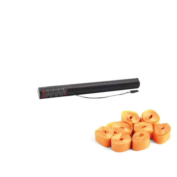 Confetti-Maker Electric Streamer Cannon 50cm Orange