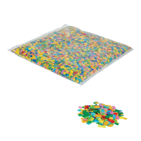 Equinox Loose Confetti 10 x 10mm - Multicoloured 1kg