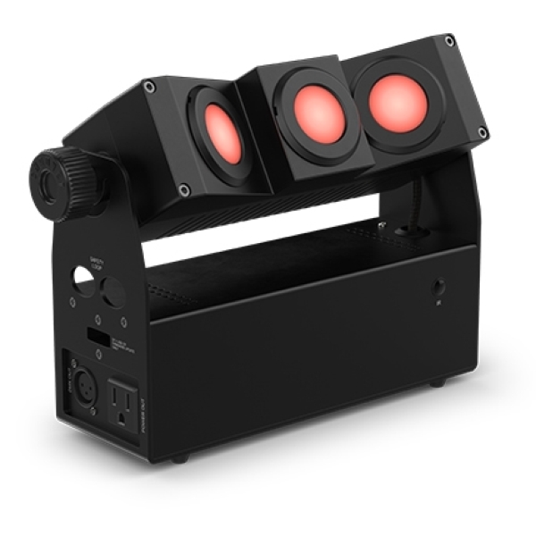 Chauvet DJ EZBeam Q3 ILS Battery Powered RGBA LED Fixture with Bluetooth, 3x 3.3W