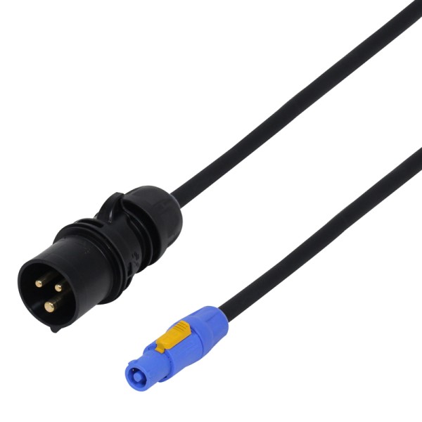 LEDJ 16A Male Ceform 1m 2.5mm to PowerCON Cable