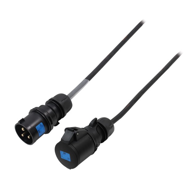 PCE 10m 32A Male Ceform to 32A Female 1PH 6mm 3C Cable