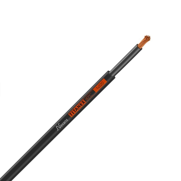 Titanex H07-RNF 35mm 1 Core Rubber Cable - 100M