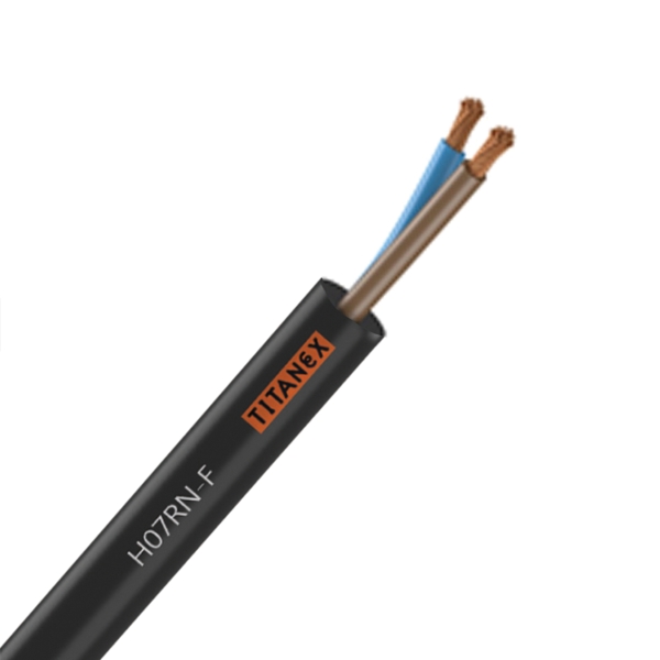 Titanex H07-RNF 2.5mm 2 Core Rubber Cable - 500M