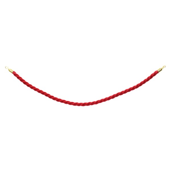 elumen8 Gold Barrier Rope, Red Twisted