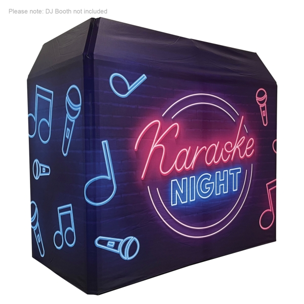Equinox DJ Booth Lycra - Karaoke Design