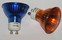Flame Light Bulbs 240V, 35W GU10 50mm
