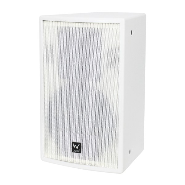 W Audio SR 10 10-Inch 2-Way Passive Speaker, 250W @ 8 Ohms - White