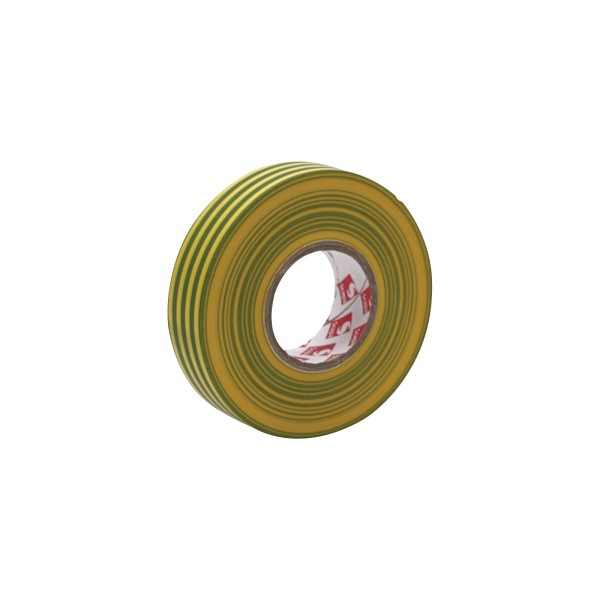 elumen8 Premium PVC Insulation Tape 2702 19mm x 33m - Yellow/Green