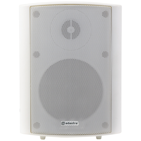 Adastra BP4A-W 4 Inch Active Speaker, IP54, 12W - White