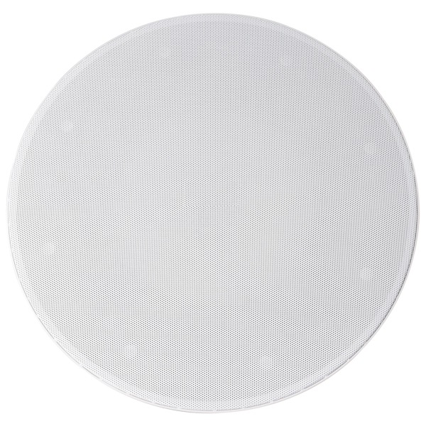 Adastra KV8T 8 Inch Coaxial Ceiling Speaker, 40W @ 8 Ohms or 100V Line - White