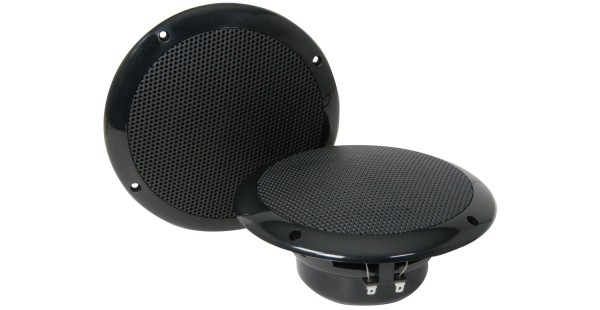 Adastra OD6-B8 6.5 Inch Water Resistant Ceiling Speaker Pair, IP35, 40W @ 8 Ohms - Black