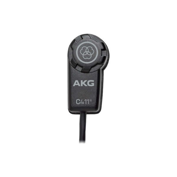 AKG C411 L High-Performance Miniature Condenser Vibration Pickup for Instruments