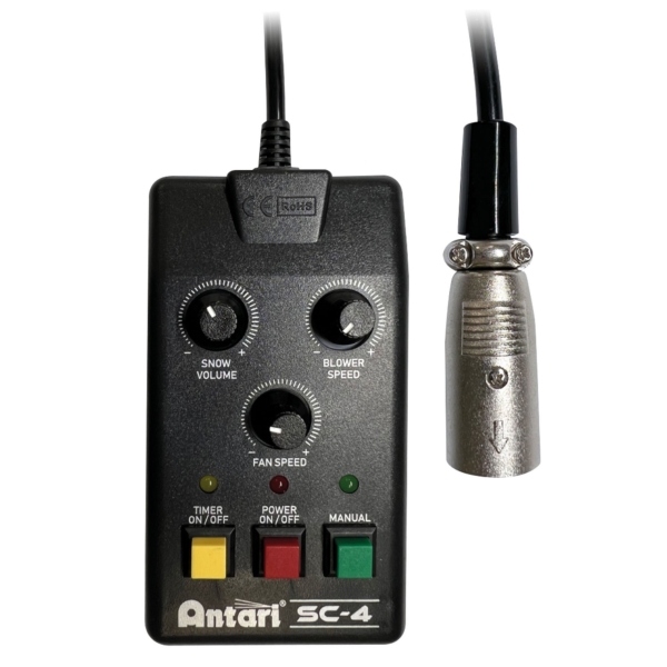 Antari SC-4 Wired Remote for Volume, Fan/Blower Speed and Timer