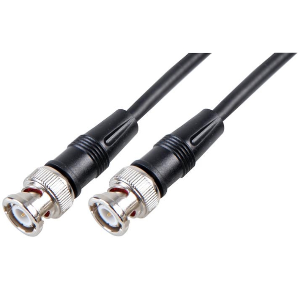 BNC Plug To Plug RG58 Coaxial Cable, 50 Ohm - 10M