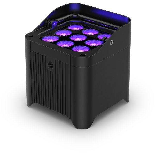 Chauvet DJ Freedom Par H9 IP RGBAW+UV Battery Powered LED Uplighter, 9x 10W