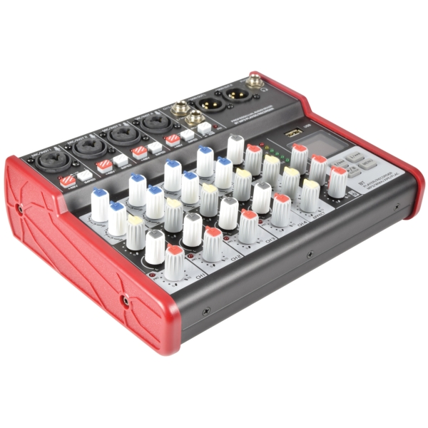 Citronic CSM-6 Notebook Mixer with USB Media Player and Bluetooth