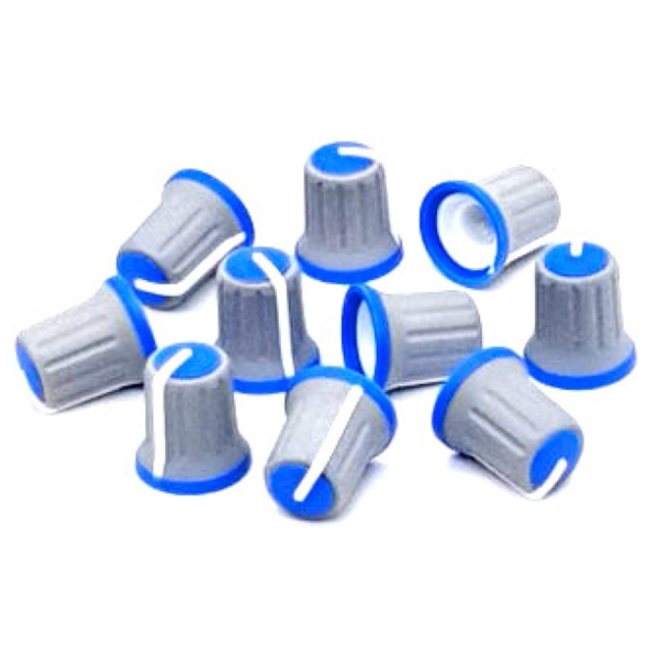 Cloud CA919188 Replacement P300 Knob Pack - Blue/White (Pack of 10)