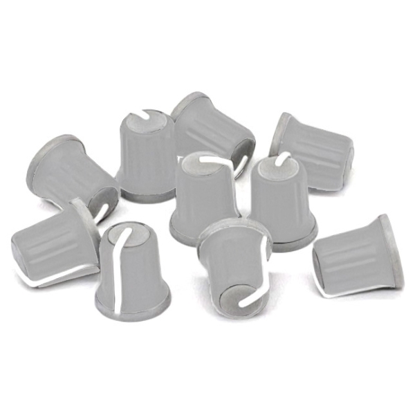 Cloud CA919244 Replacement P300 Knob Pack - White/Grey (Pack of 10)