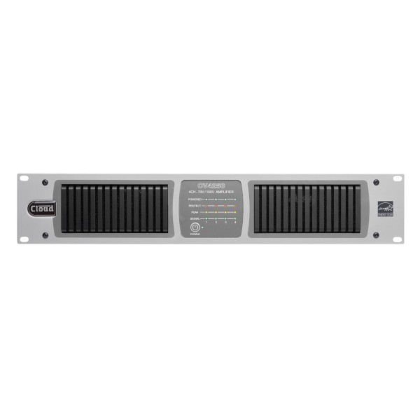Cloud CV4250 4 Channel Amplifier with Internal DSP, 250W @ 70V / 100V Line