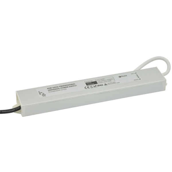 Fluxia PS45-24 24Vdc 45W Power Supply for Indoor and Outdoor Installations, IP67