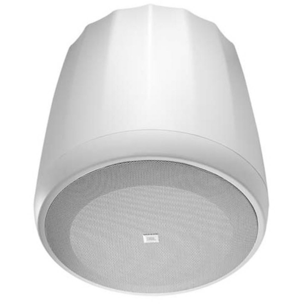 JBL Control 60PS/T-WH 8-Inch Pendant Subwoofer Speaker with Crossover (Pair), 150W @ 8 Ohm or 70V/100V Line - White