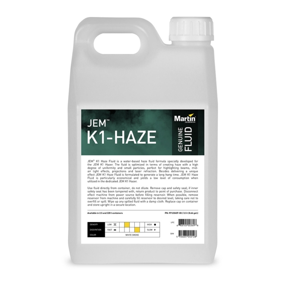 JEM K1 Haze Fluid - 2.5L (Box of 4)