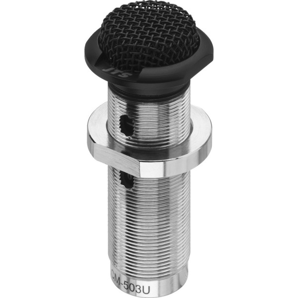 JTS CM-503UB Low Profile Uni-Directional Boundary Microphone - Black