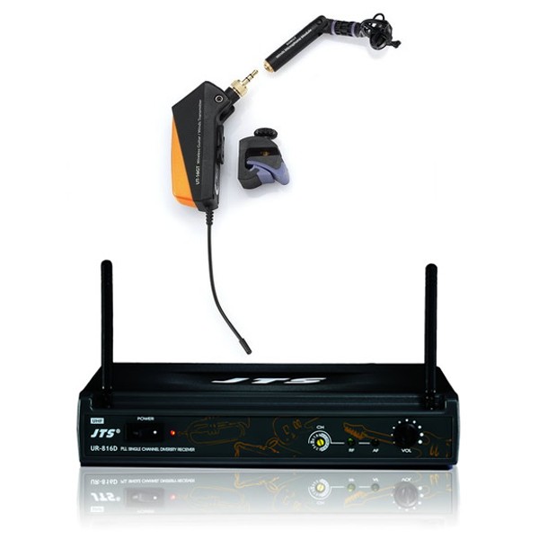 JTS Wireless Microphone System for Guitar & Wind Instruments - Channel 70