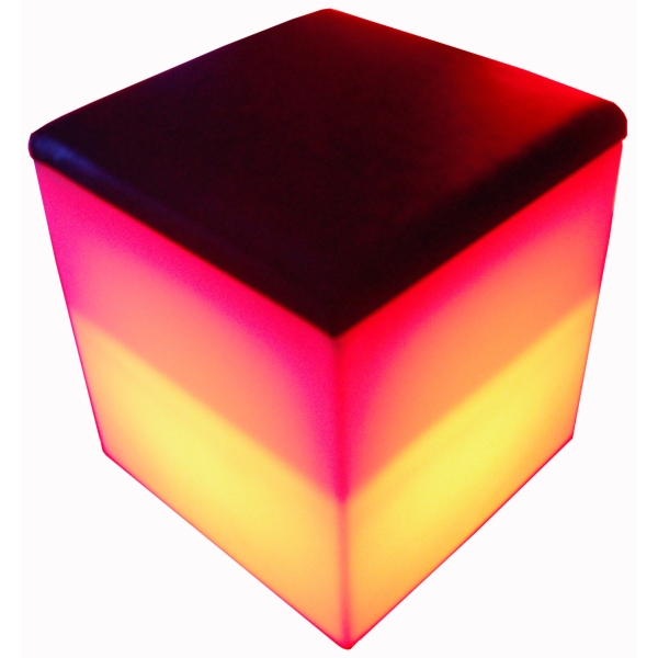 LED Cube with Removable Cushion, 40cm - IP65