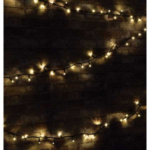 Lyyt 100CON-WW Connectable Outdoor LED String Lights, Warm White