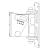 Nexo IDI-WM01 Wall Mount Bracket for Mounting iD14 and iD24 Indoors - Black - view 2