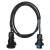 PCE 1m 2.5mm IP67 Black 16A Male - 16A Female Cable - view 2