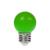 Prolite 1.5W LED Polycarbonate Golf Ball Lamp, ES Green - view 2