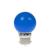 Prolite 1.5W LED Polycarbonate Golf Ball Lamp, BC Blue - view 2
