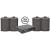 Adastra 4x BC3-B 3 Inch Passive Speakers with A22 Amplifier Package - Black - view 1