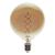 Prolite 4W Dimmable LED G125 Globe Smoked Spiral Filament Lamp 1800K ES - view 2