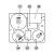 18. Nexo 05GEOM10F-PW Complete Internal Rigging for Nexo Geo M10-I - White - view 4