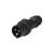 PCE 16A 230V 2P+E IP44 ProTOP Plug, Black (150ZA) - view 1