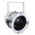 PAR 64 Short Nose PARCan with Gx16D Fitting and PARSafe - Silver - view 1