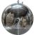 FXLab Professional Silver Mirror Ball with Fibreglass Core, 5mm Facets - 600mm - view 1