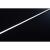 Fluxia AL1-C1709C Aluminium LED Tape Profile, Short 1 metre with Crown Diffuser - Black - view 9