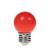 Prolite 1.5W LED Polycarbonate Golf Ball Lamp, ES Red - view 2