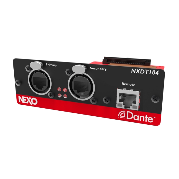 Nexo NXDT104 Mk2 EtherSound Dante Expansion Card for Nexo NXAMP