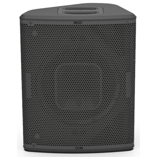 Nexo P12 12-Inch 2-Way Passive Touring Speaker, 1250W @ 8 Ohms - Black