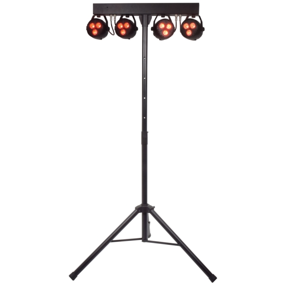 QTX Recharge Performer RGBW LED PAR Bar with Stand