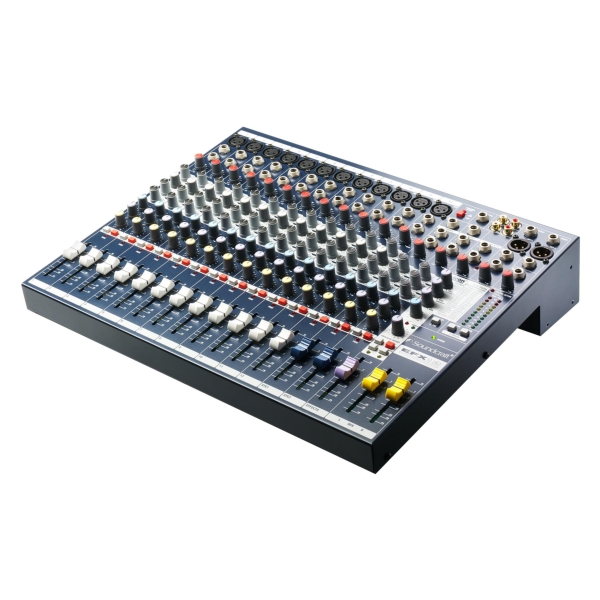 Soundcraft EFX12 Multi-Purpose Mixer with 12 Mono, 2 Stereo Inputs and Lexicon Effects