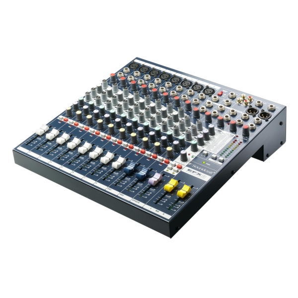 Soundcraft EFX8 Multi-Purpose Mixer with 8 Mono, 2 Stereo Inputs and Lexicon Effects