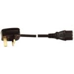 13A Plug to IEC Socket - Various Cable Lengths