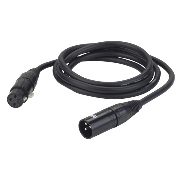 15M 3-Pin XLR Male to Female for DMX 512