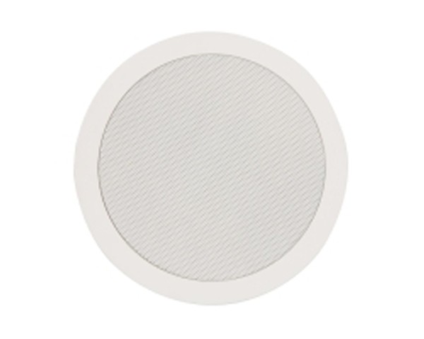 Adastra CC6V 6.5 Inch Ceiling Speaker, 50W @ 8 Ohms or 100V Line - White